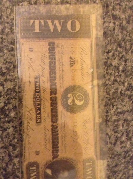 Confederate-Notes-Donated-To-My-Charity.-*pictures-Added
